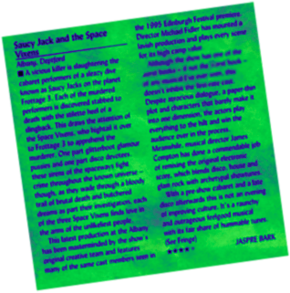SJSV What's On article SJSV What's On article