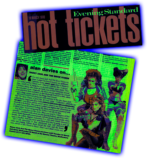 Alan Davies review in Evening Standard Hot Tickets Alan Davies review in Evening Standard Hot Tickets