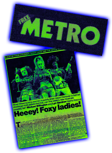 Metro 1998 article Metro 1998 article