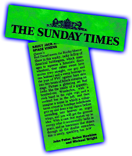 SJSV The Sunday Times article SJSV The Sunday Times article